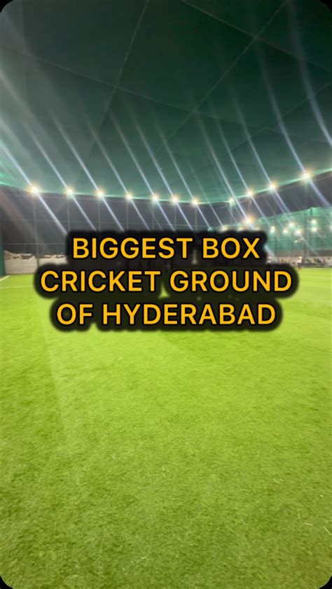 Champions6 Box Cricket, Balapur, Hyderabad .